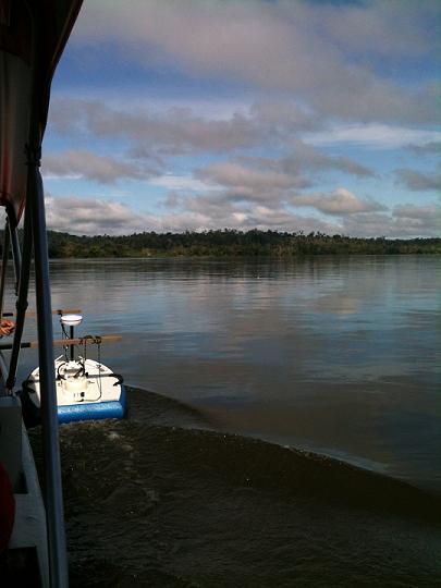 RiverSurveyor no rio Altamira