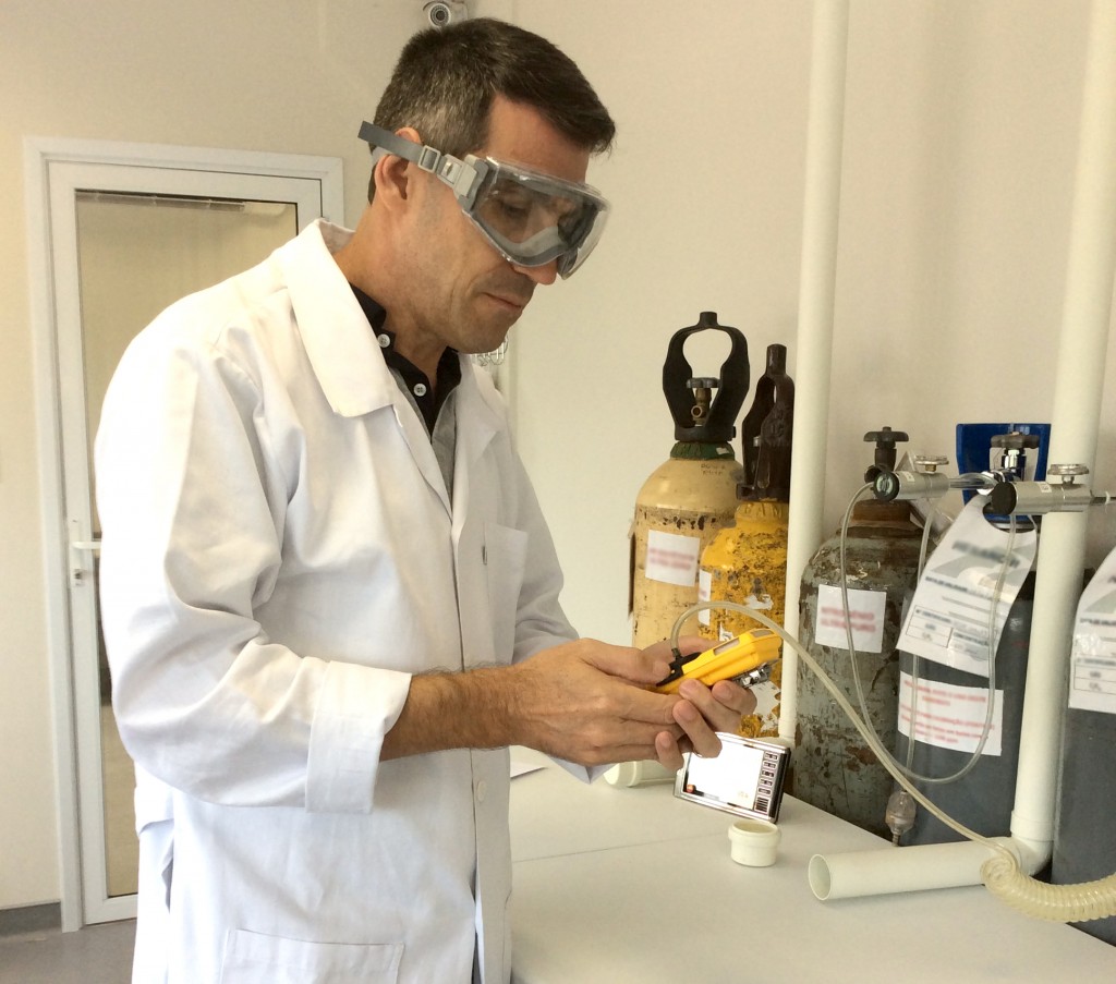 óculos de proteção aplicação