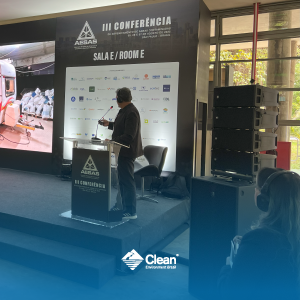 Clean Environment Brasil marca presença na III Conferência AESAS com palestras e pôster técnico